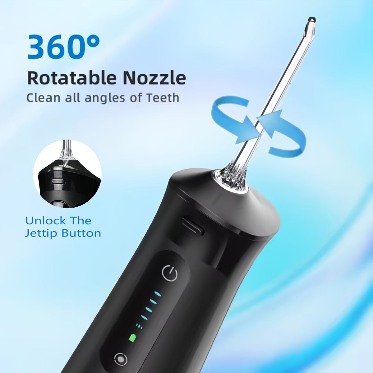 JetStream Portable Oral Irrigator and Flosser