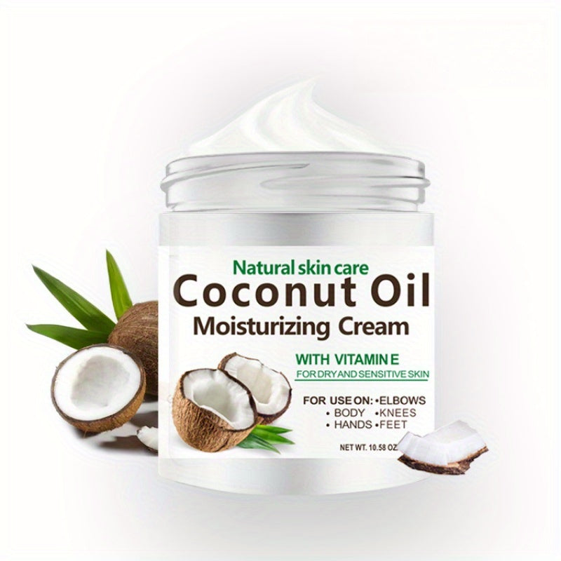 CocoGlow Deep Moisture Hydrating Cream with Coconut Oil and Aloe Vera Extract