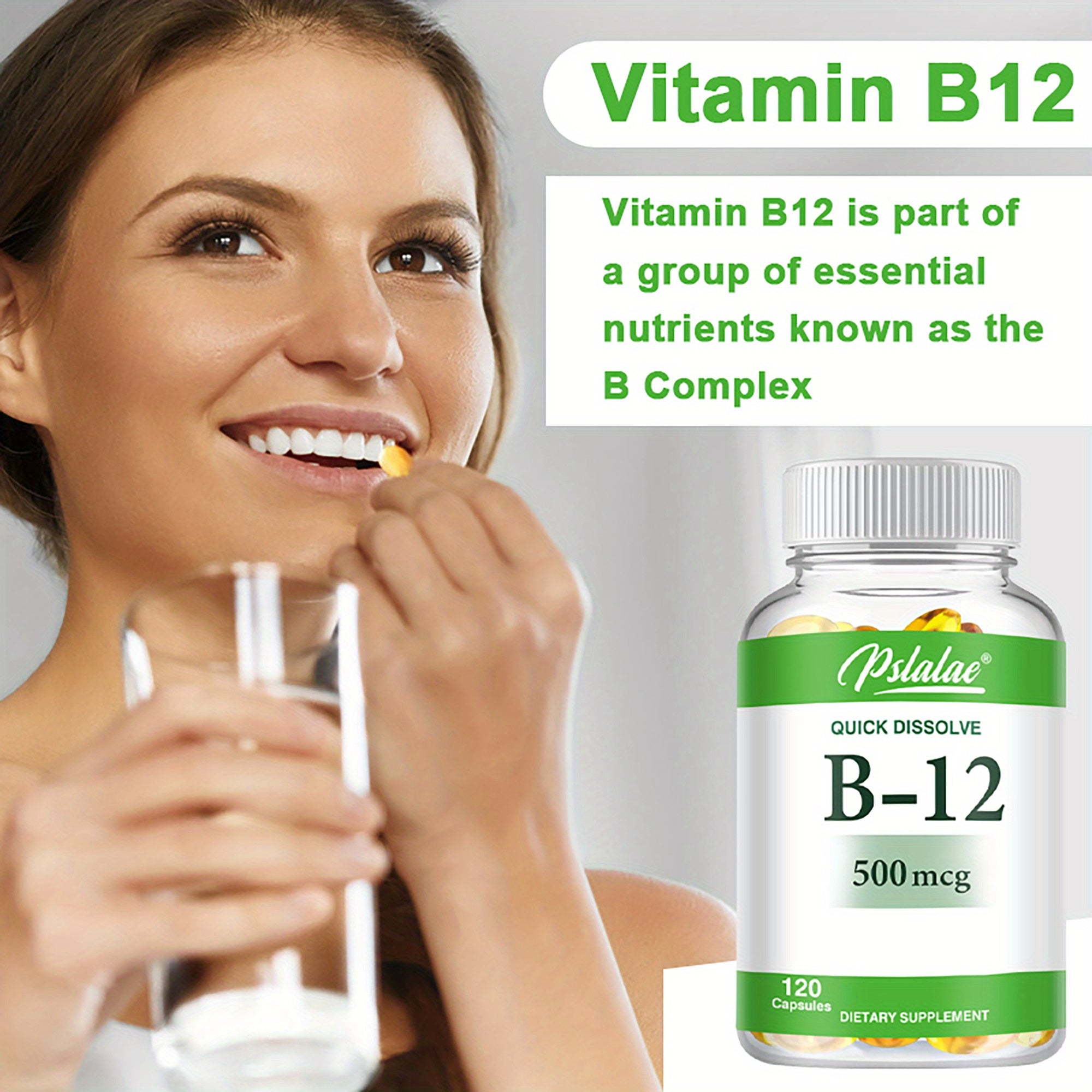 Cognitive & Vitality B12 Supplement