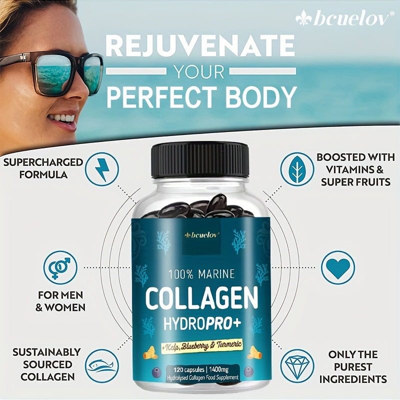 Advanced Marine Collagen Complex with Hyaluronic Acid and Biotin