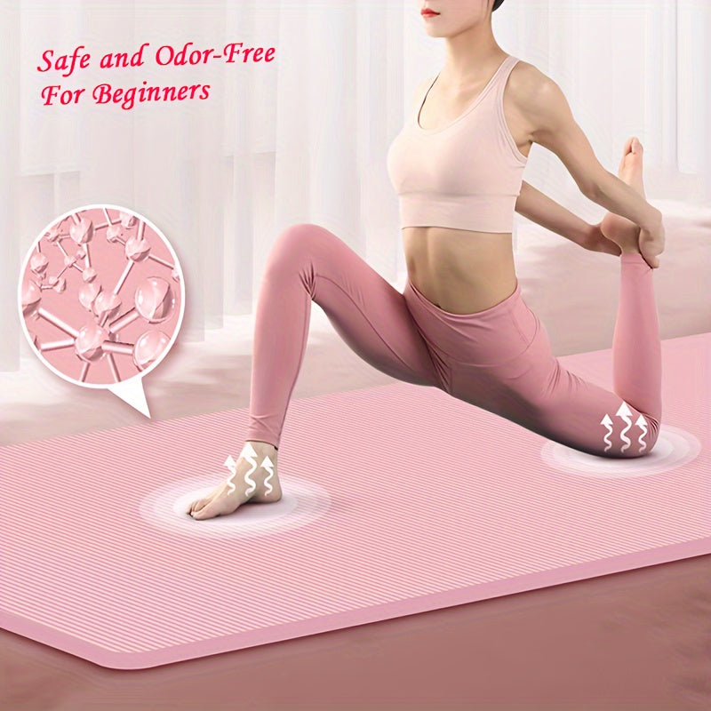 Durable Exercise Mat for Yoga and Dance