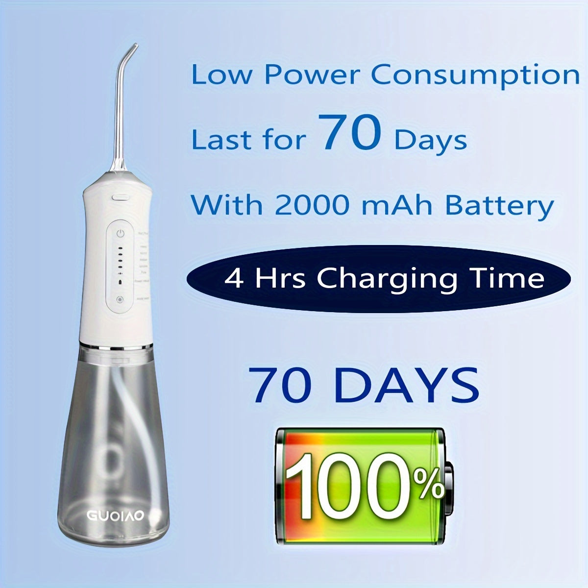 JetStream Portable Oral Irrigator and Flosser