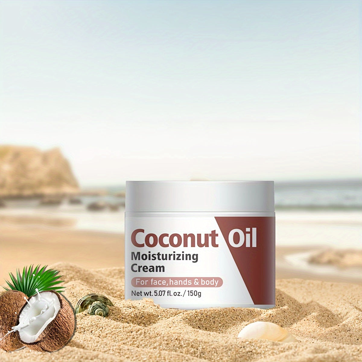 HydraGlow Coconut Moisture Cream with Nourishing Extracts