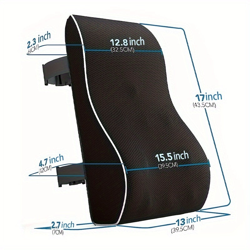 Adjustable Memory Foam Lumbar Pillow