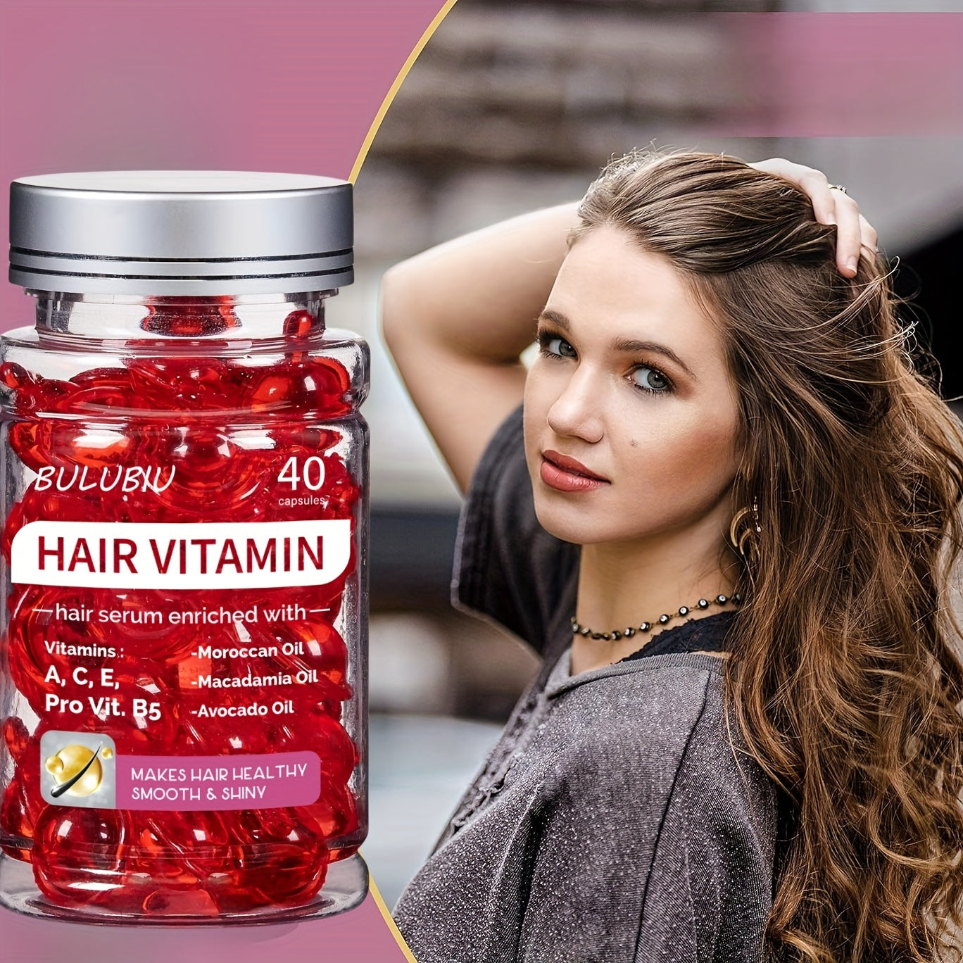 Hydrating Hair Vitamin Capsules