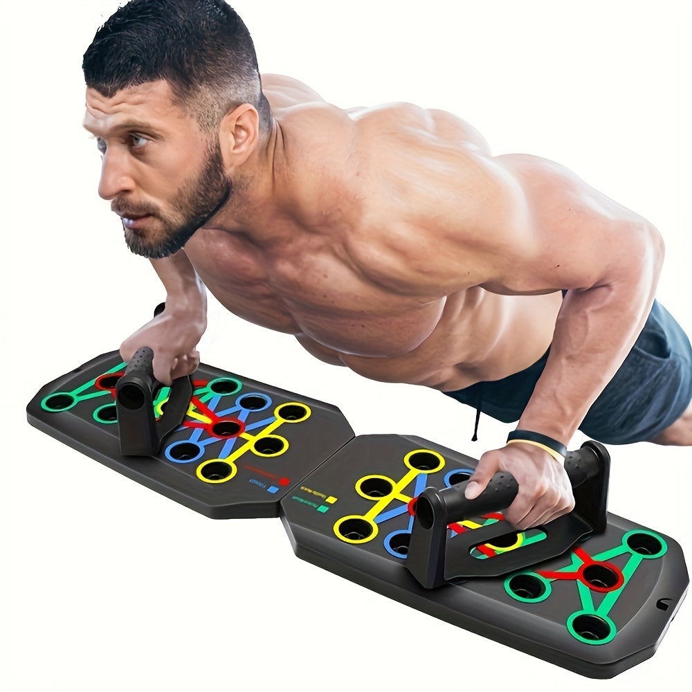 Multifunctional Push-Up Training System for Home Fitness