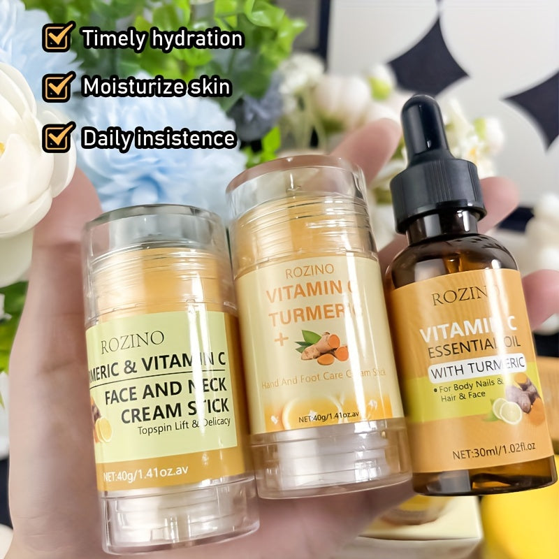 GlowGuard Turmeric & Vitamin C Skincare Collection