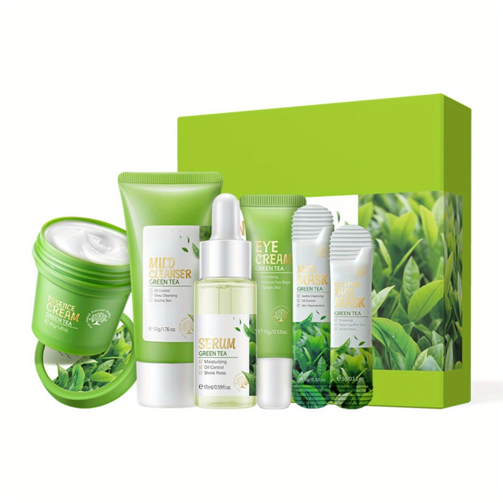 Green Tea Radiance Skincare Gift Set