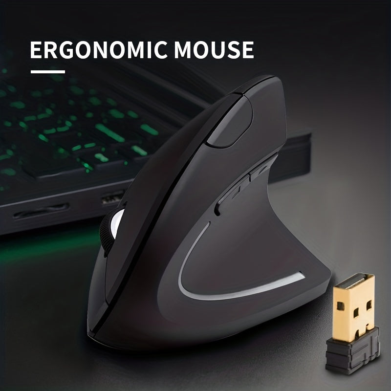 Ergonomic 2.4GHz Wireless Mouse