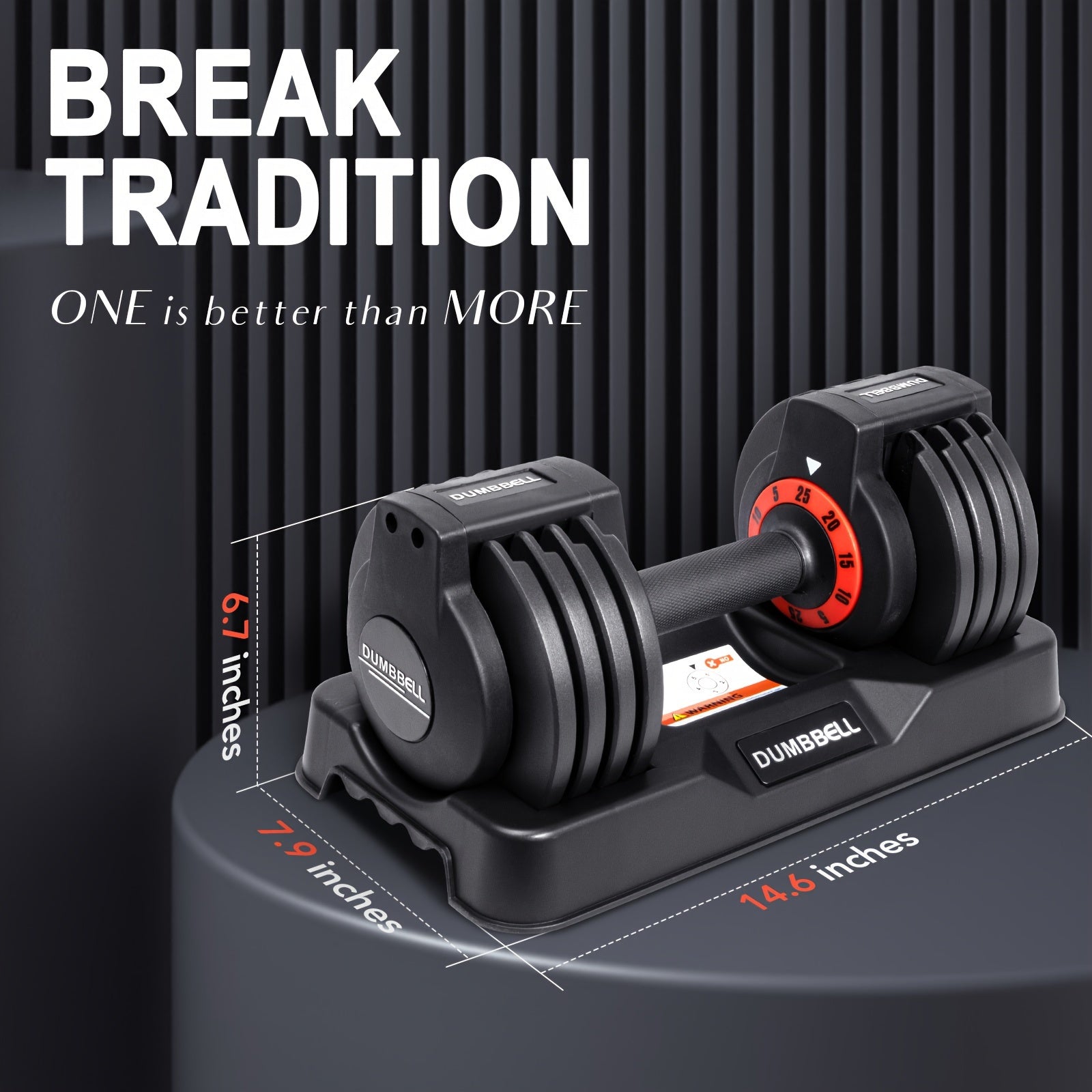 Elite Adjustable Dumbbell System with Precision Grip and Rapid Weight Adjustment