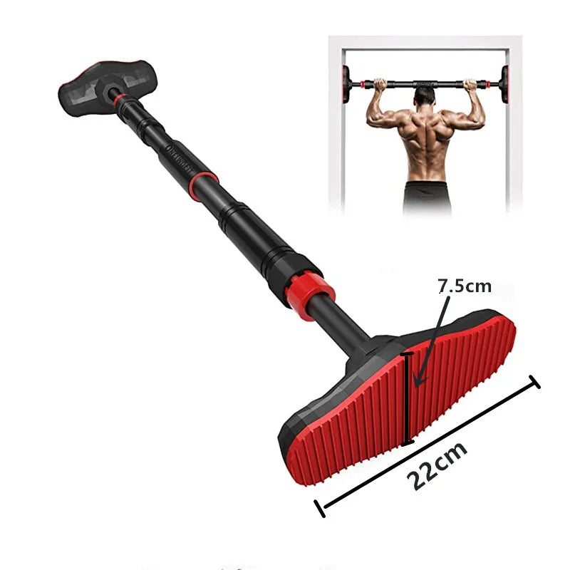 Adjustable Steel Doorway Pull-Up Bar for Home Gym