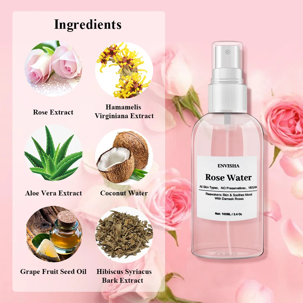 RoseRenew Soothing Hydration Toner with Organic Rose Water