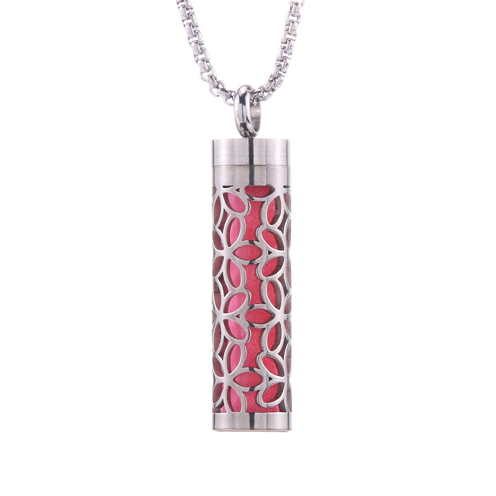 Perfume Essential Oil Diffuser Pendant Necklace