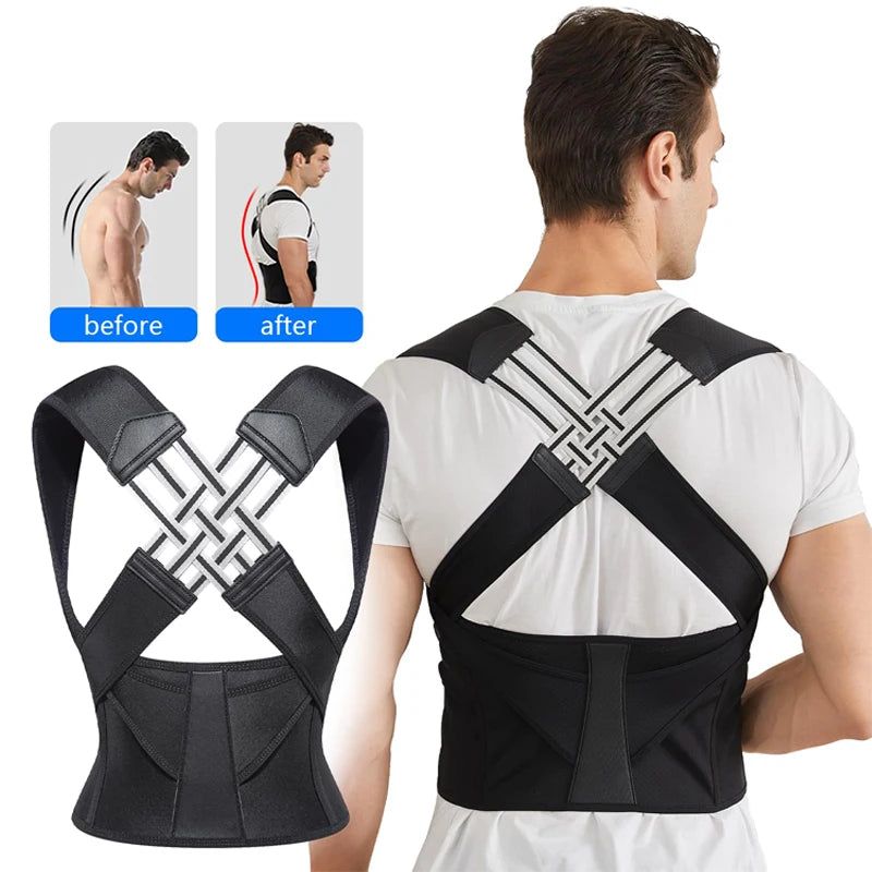 Ergonomic Posture Alignment Harness