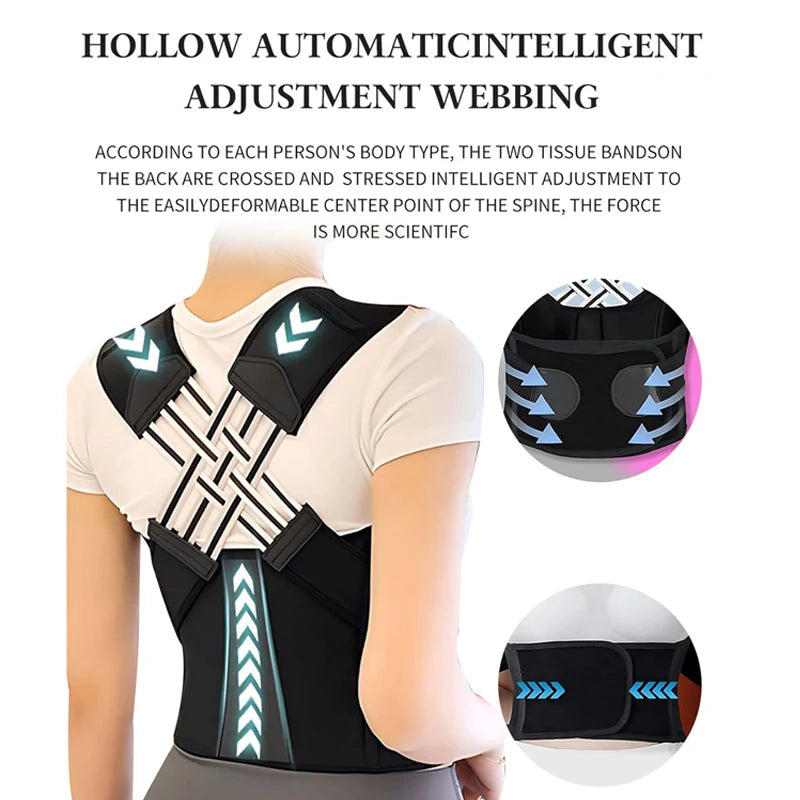 Ergonomic Posture Alignment Harness