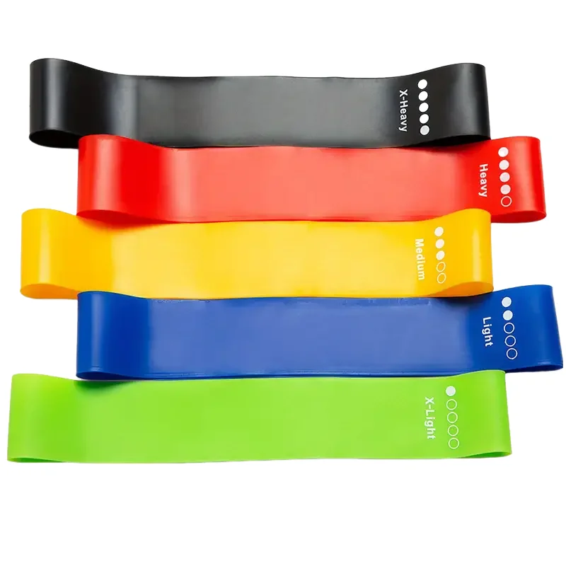 7 Piece TPE Fitness Resistance Band Set