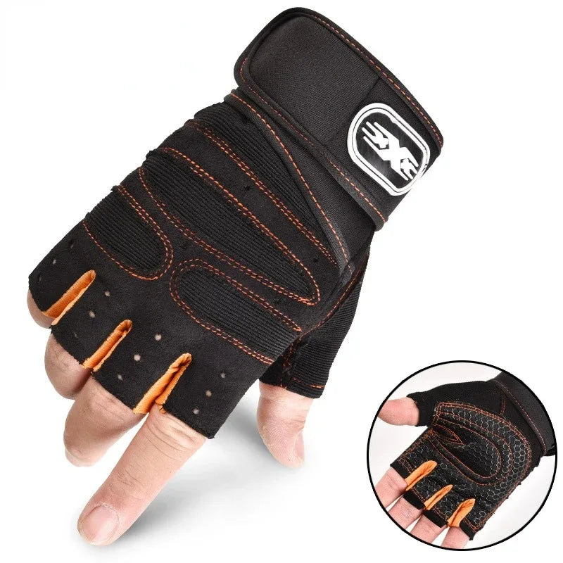 Performance Gloves with Wrist Wrap Support