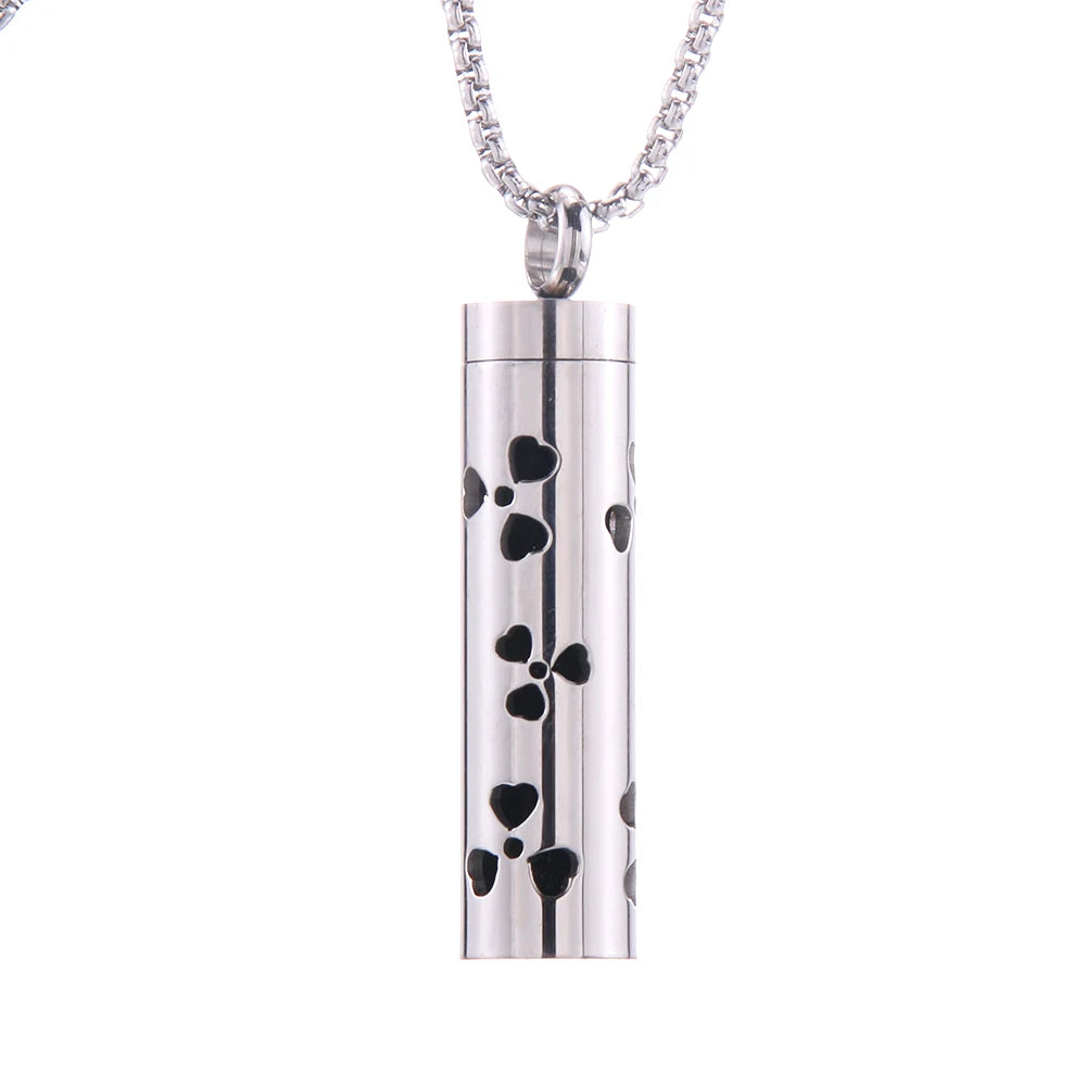 Perfume Essential Oil Diffuser Pendant Necklace