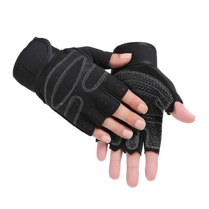 Sports Fitness Non-slip Breathable Half Finger Gloves