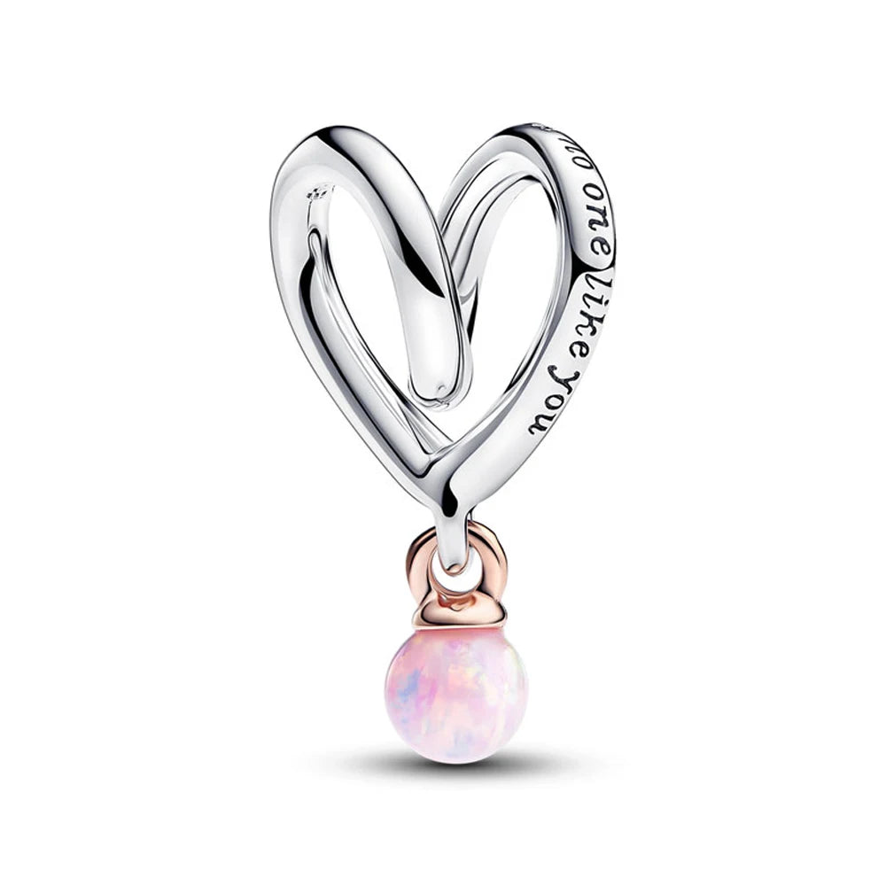 Crown & Heart Family Charm Collection