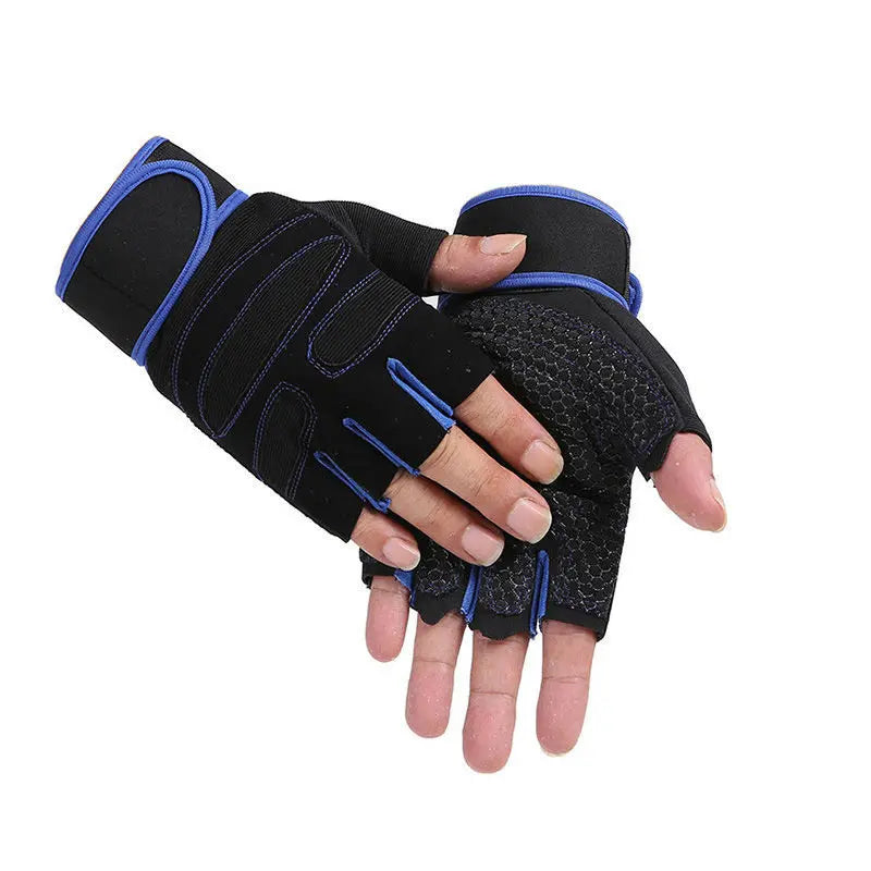 Sports Fitness Non-slip Breathable Half Finger Gloves