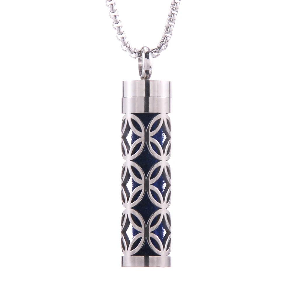 Perfume Essential Oil Diffuser Pendant Necklace