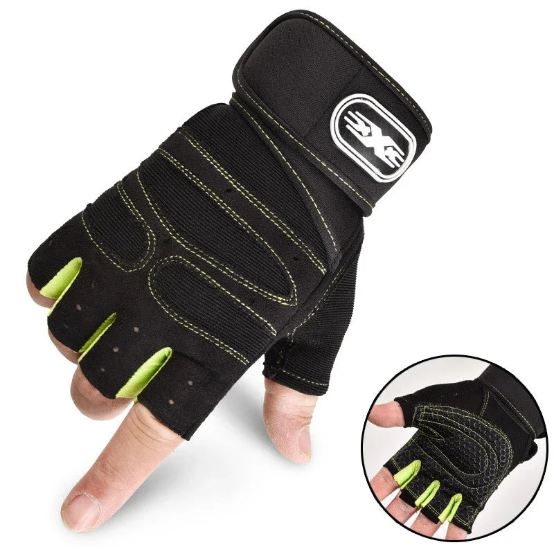 Performance Gloves with Wrist Wrap Support