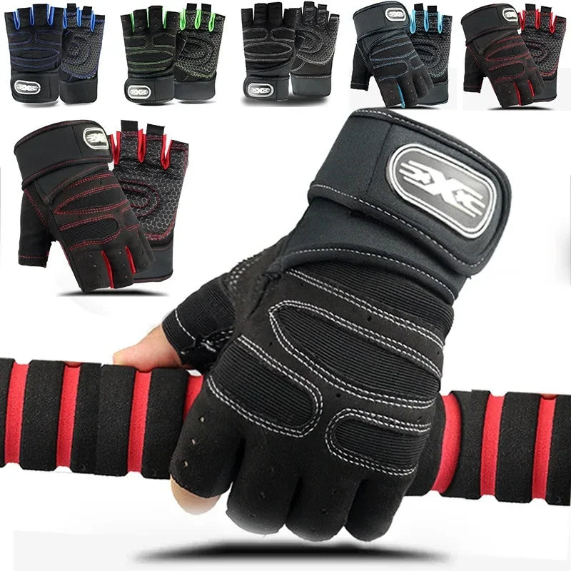 Performance Gloves with Wrist Wrap Support