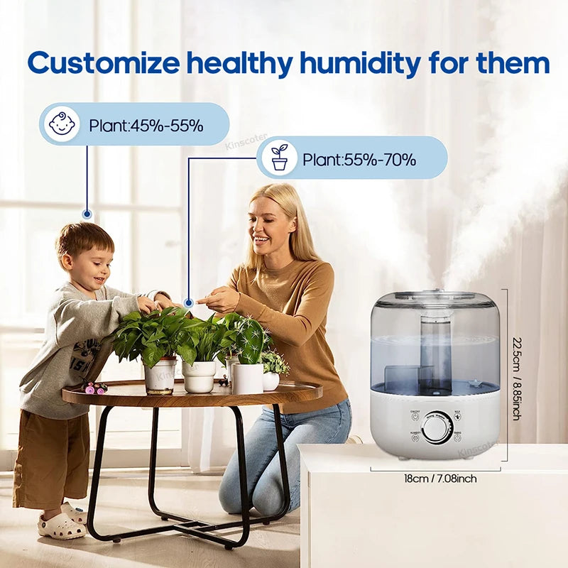 3L Home Aroma Diffuser and Humidifier with Remote and Timer