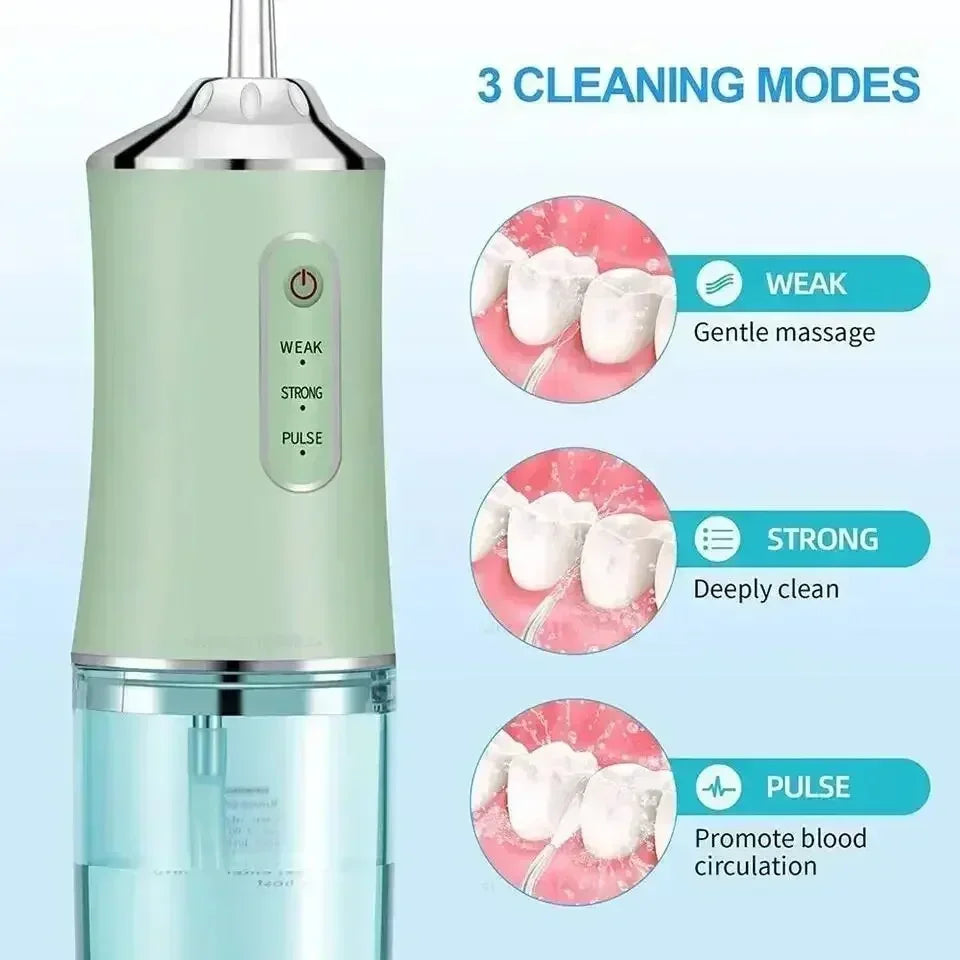 Portable USB Rechargeable Water Flosser