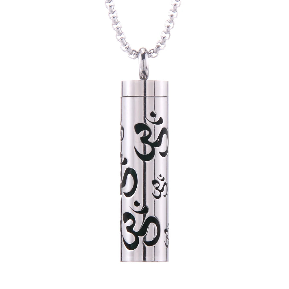 Perfume Essential Oil Diffuser Pendant Necklace