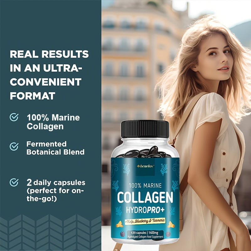 Advanced Marine Collagen Complex with Hyaluronic Acid and Biotin