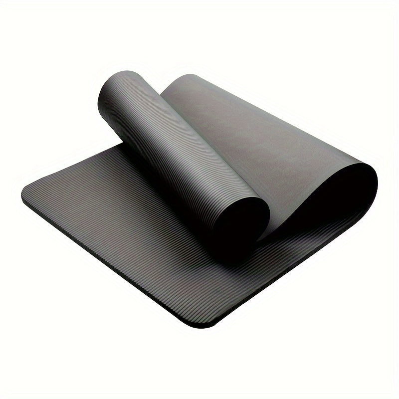 High-Density Fitness Mat for Yoga and Training with Enhanced Grip