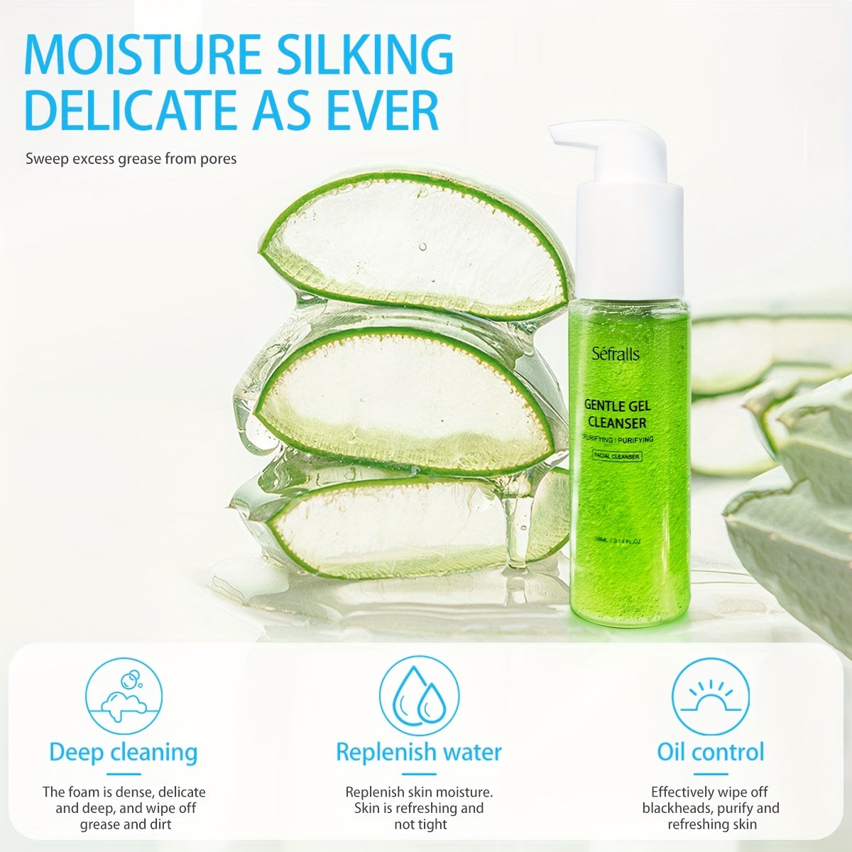 Aloe Purifying Gel Cleanser for Face & Body