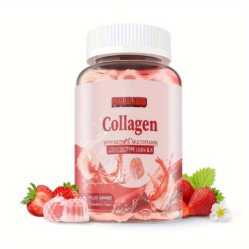 Strawberry Collagen Protein Gummies