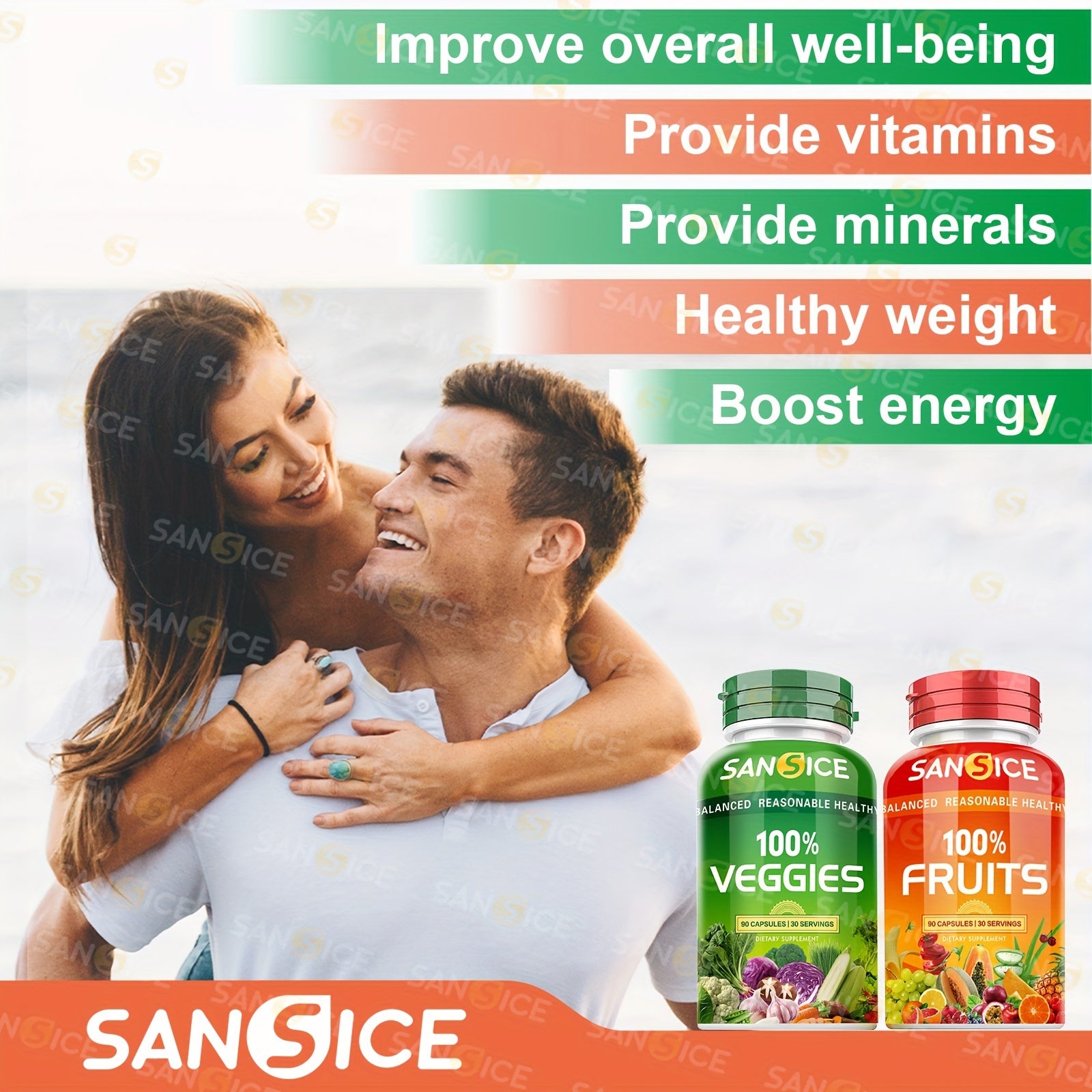 Natural Fruit & Veggie Vitamin Capsule