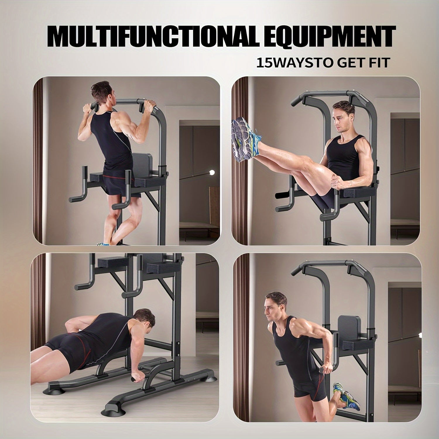 Ultimate Home Bodybuilding Pull-Up Station