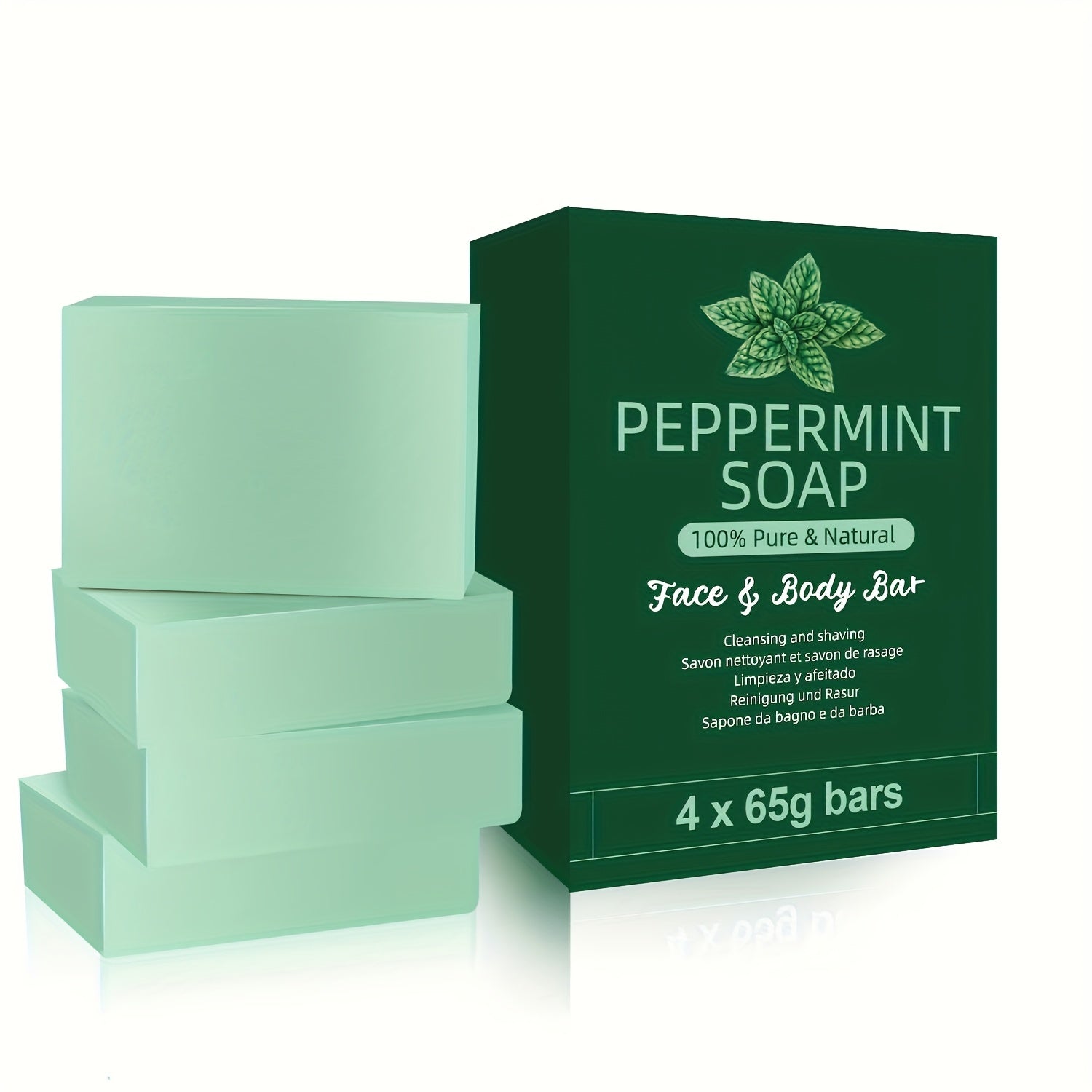 Refreshing Peppermint Cleansing Bar Set