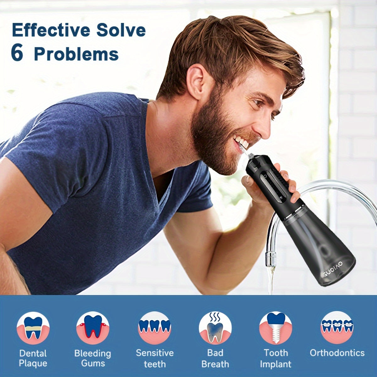 JetStream Portable Oral Irrigator and Flosser