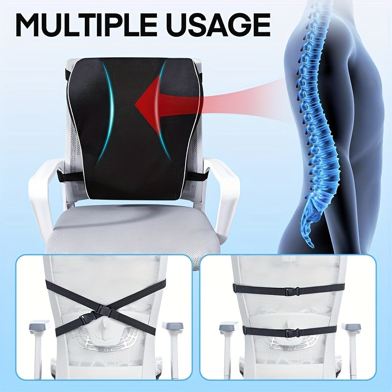 Adjustable Memory Foam Lumbar Pillow