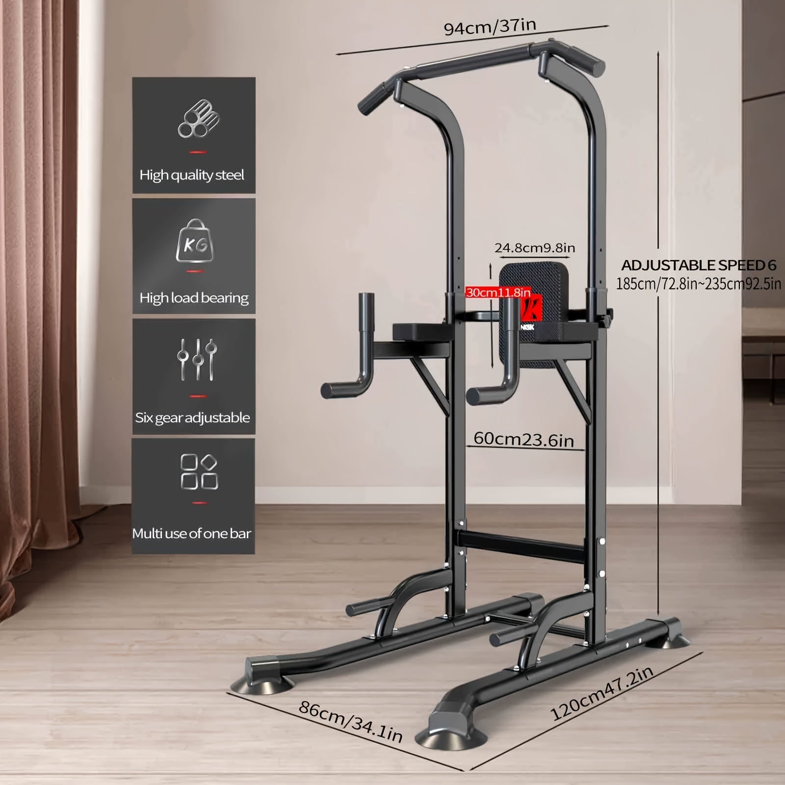 Ultimate Home Bodybuilding Pull-Up Station